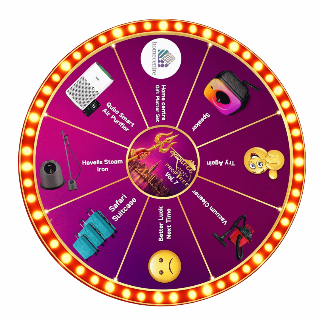 Spin the Wheel — Exciting prizes await