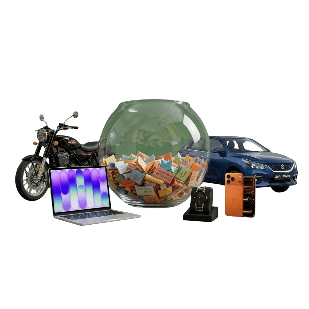 Lucky Draw — Win a Bike or Baleno Car