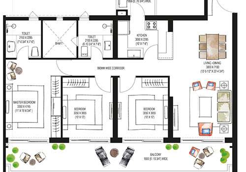 Krisumi Waterfall Residences Sector 36A Gurgaon