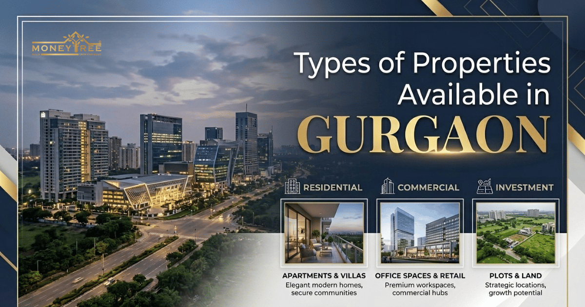 Types of Properties Available in Gurgaon