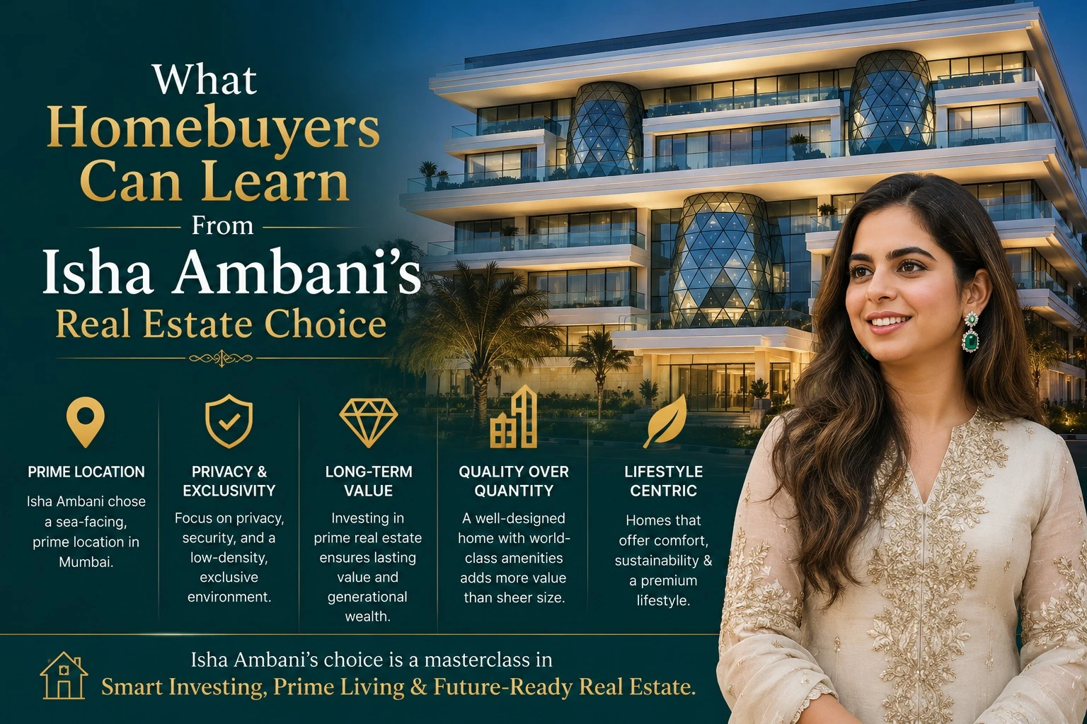 Image for Isha Ambani House: Luxury Homes, Investments