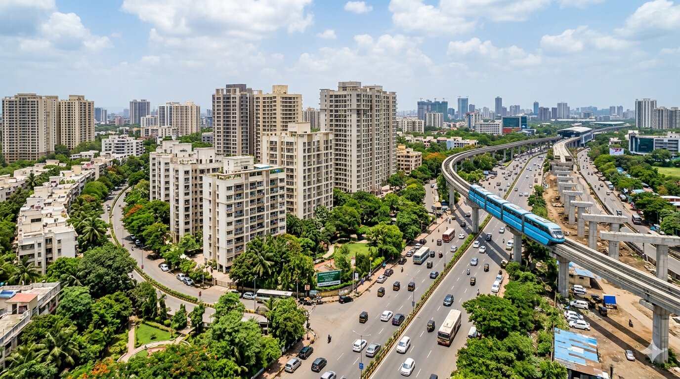 Image for Top 10 Affordable Places to Live in Mumbai - Best Budget Areas