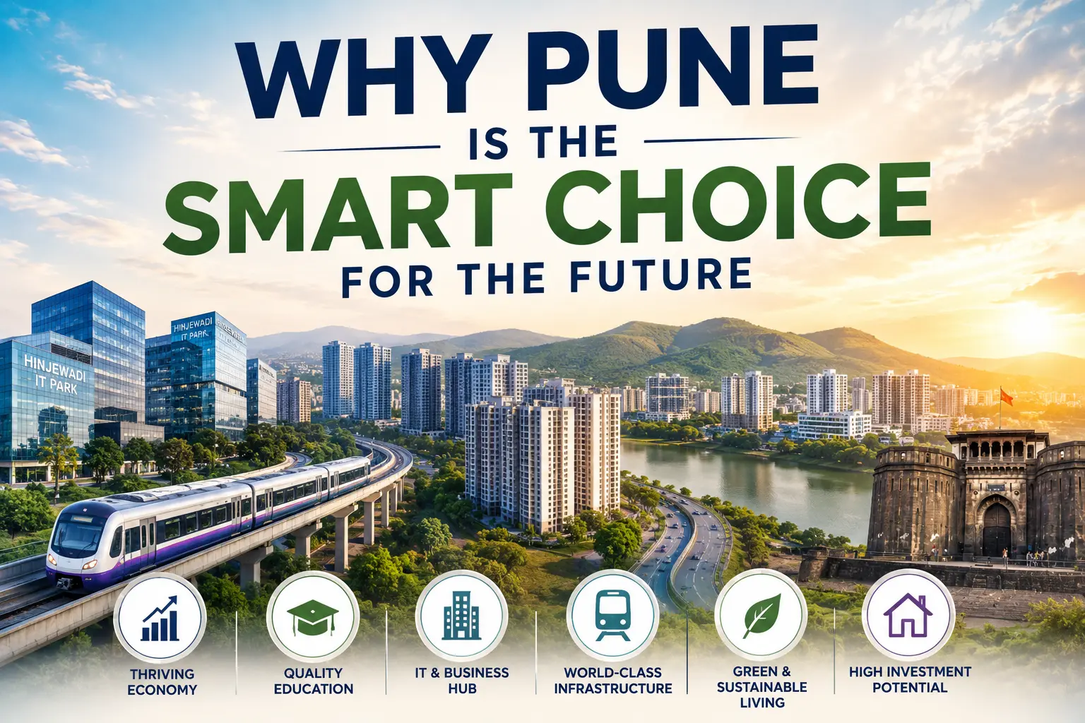Image for 10 Reasons Pune is the Next Big Real Estate Hub – Moneytree Realty