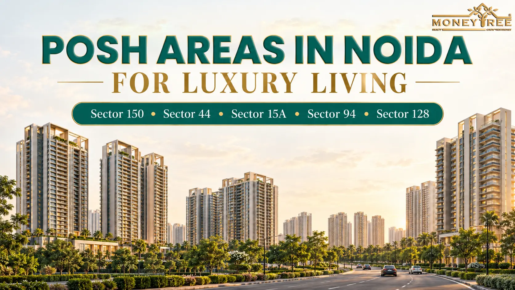Top Posh Areas in Noida for Luxury Living 