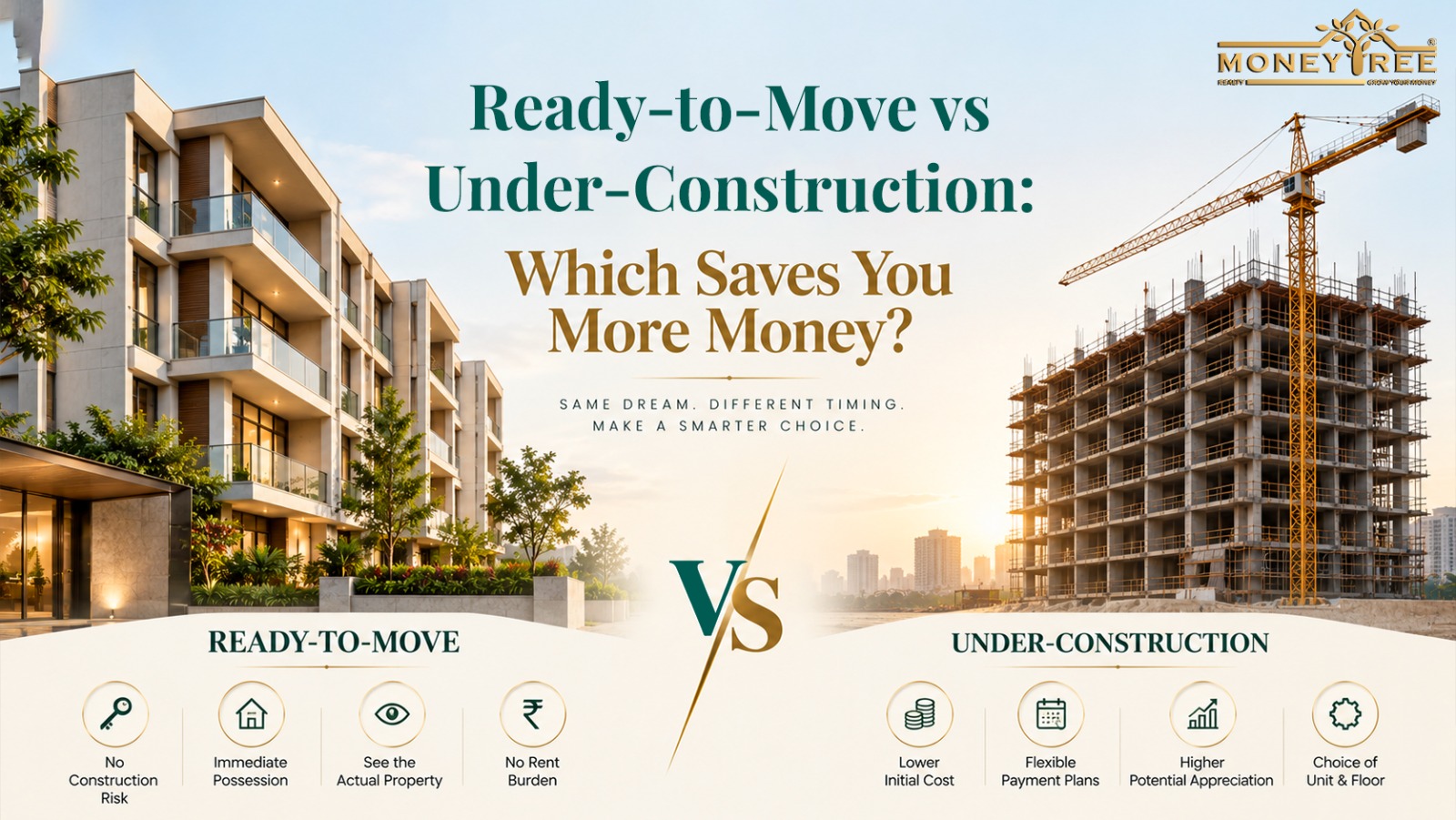 Ready-to-Move vs Under-Construction: Which Saves You More Money?