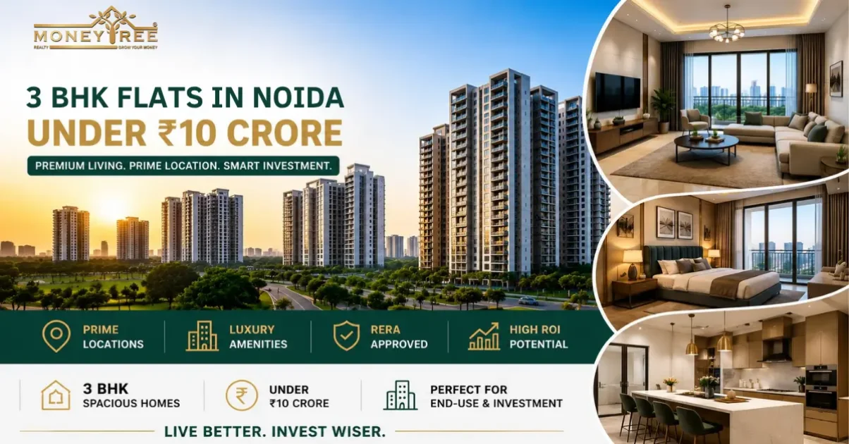 3 BHK Flats in Noida Under ₹10 Crore | Luxury Projects in Noida