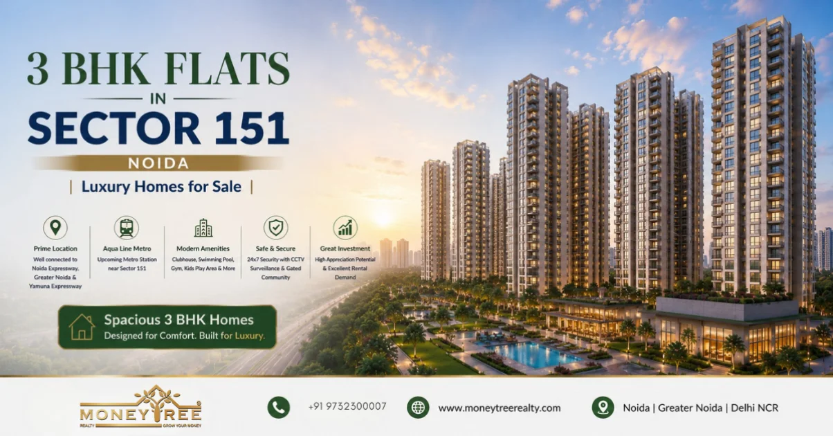 3 BHK Flats in Sector 151 Noida