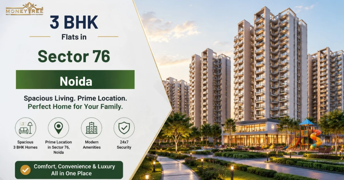 3 BHK Flats in Sector 76 Noida