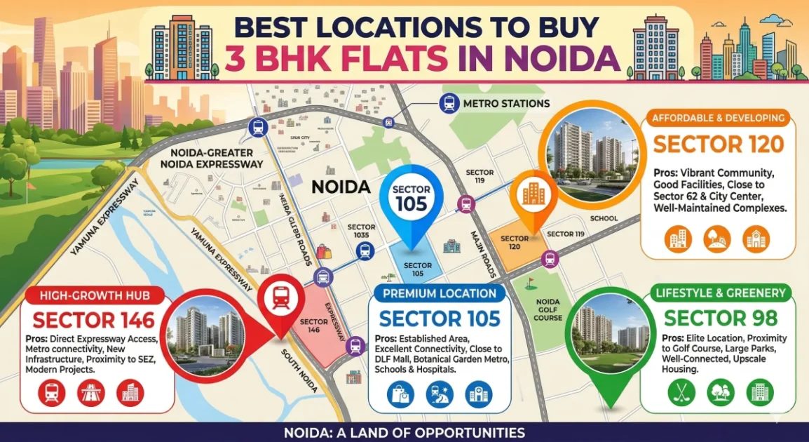 3 BHK Flats Near Noida Expressway