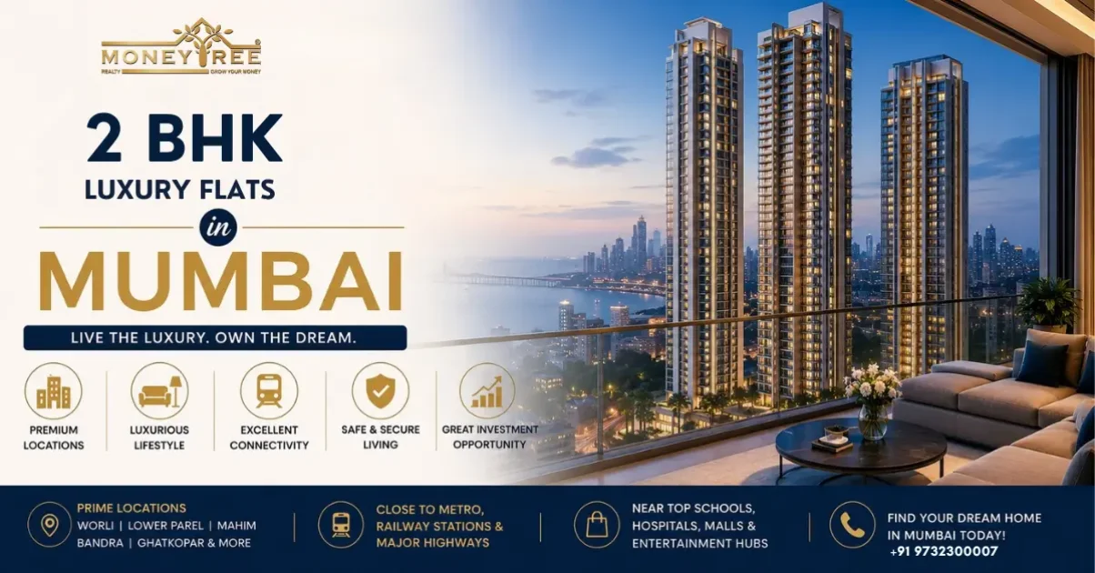 Buy 2 BHK Luxury Flats in Mumbai – Ready-to-Move Flats in Mumbai 