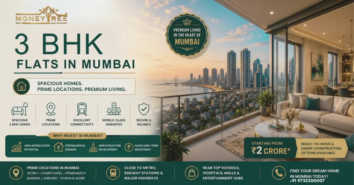 Buy 3 BHK Luxury Flats in Mumbai - Moneytree Realty