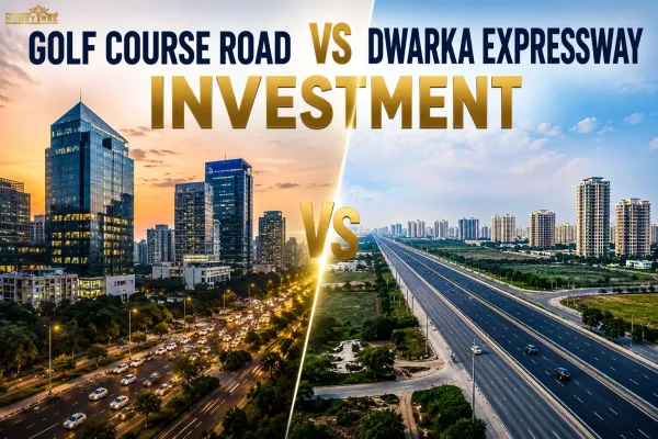 Golf Course Road vs Dwarka Expressway Investment