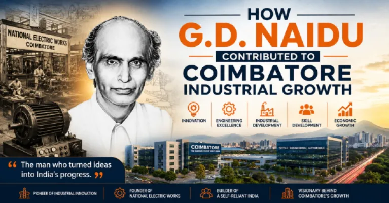 How G.D. Naidu Contributed to Coimbatore Industrial Growth