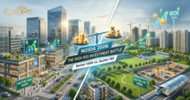 Sector 140A Noida vs. Sector 150 Noida: Where Should You Park Your Capital for the Highest 2026 ROI?