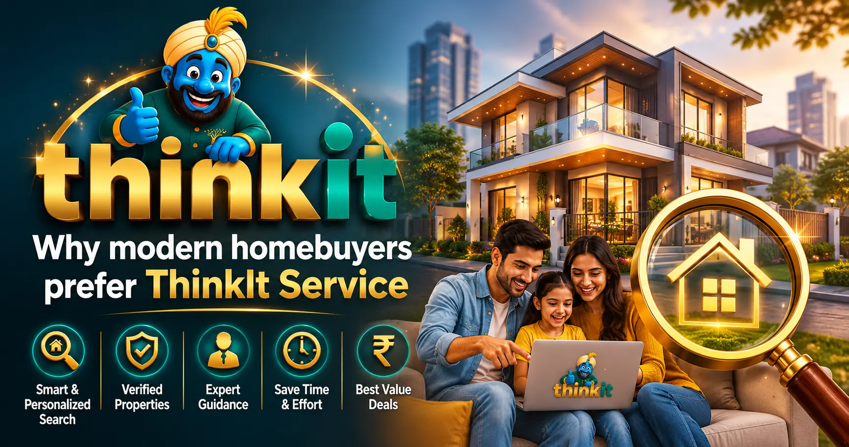 Homebuyers Prefer ThinkIt Service for Property Search